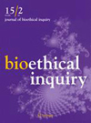 Journal of Bioethical Inquiry雜志封面